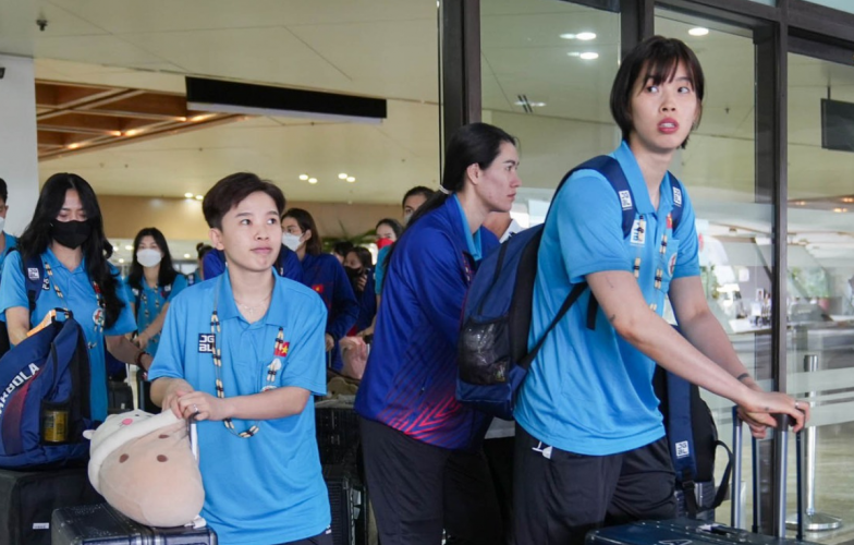 Đội tuyển bóng chuyền nữ Việt Nam đã có mặt tại Philippines