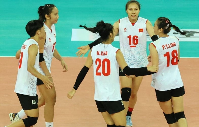 Áp đảo Iran, bóng chuyền nữ Việt Nam chắc suất đi tiếp tại giải U20 Châu Á
