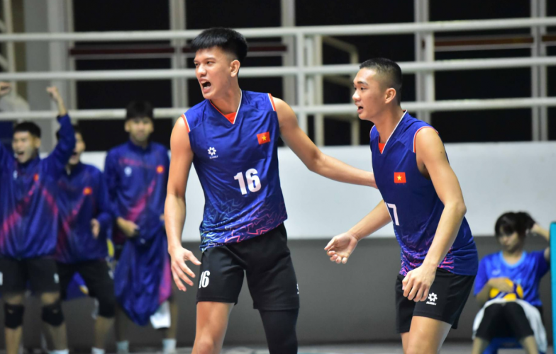 Bóng chuyền Việt Nam thắng kịch tính Thái Lan tại giải trẻ Châu Á