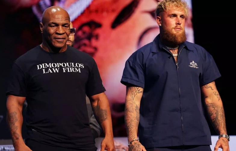 Jake Paul tự tin hạ knock-out huyền thoại Mike Tyson