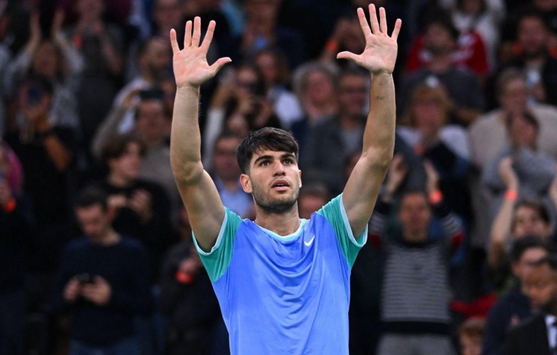 Lịch thi đấu tennis 31/10: Alcaraz, Zverev tranh vé vào tứ kết Paris Masters 2024