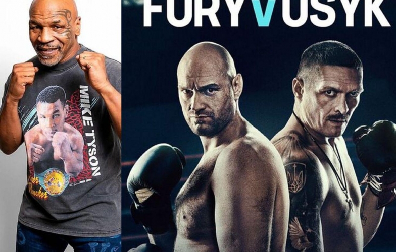 Mike Tyson chỉ ra người thắng trong cuộc tái đấu Fury - Usyk