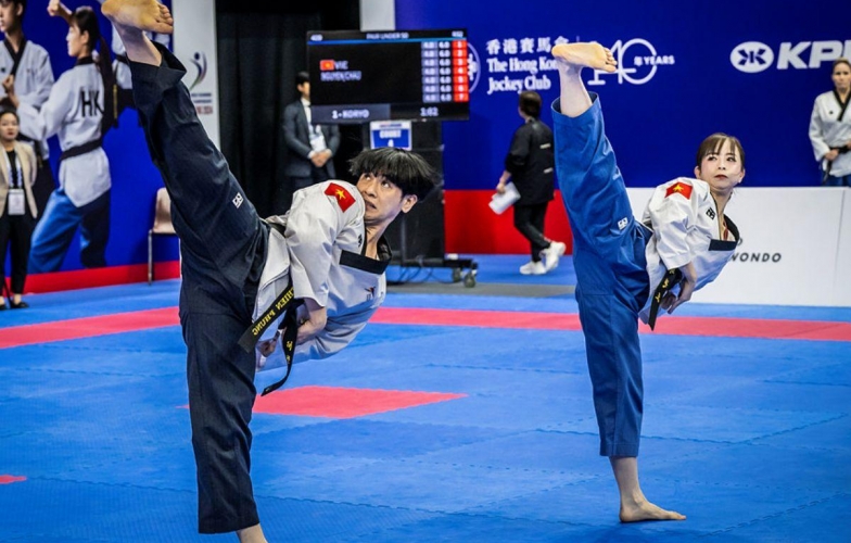 Taekwondo Việt Nam xếp hạng cao tại giải vô địch thế giới 2024