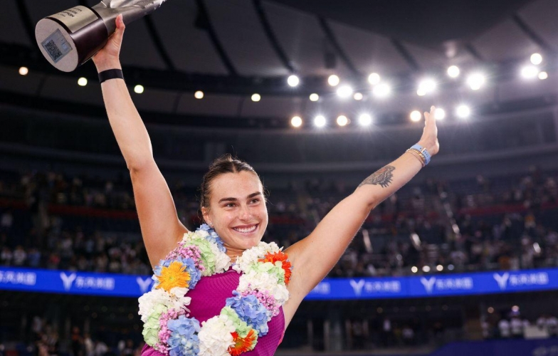 Sabalenka nhận giải thưởng danh giá của WTA