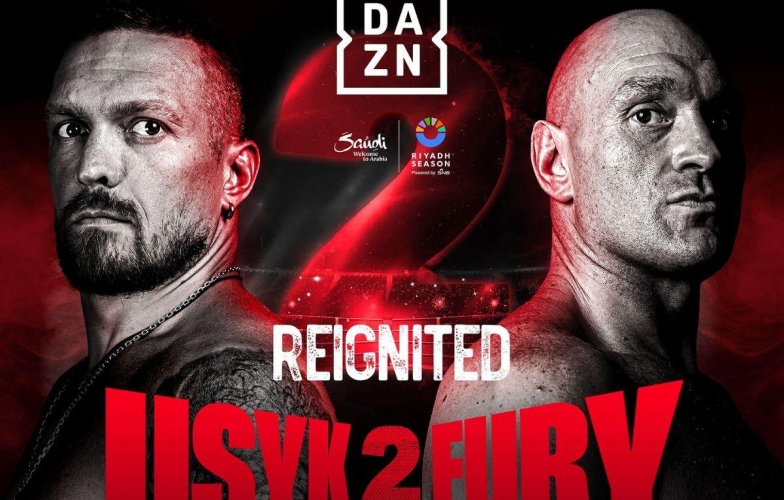 Trực tiếp Oleksandr Usyk vs Tyson Fury, 6h00 ngày 22/12