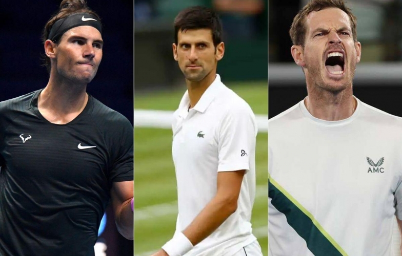 Djokovic, Murray và Nadal bất ngờ bị chỉ trích