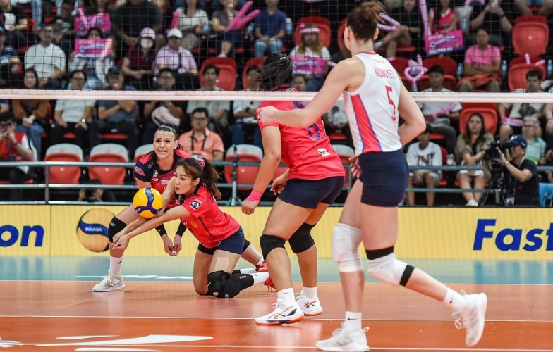 Đại diện số một Thái Lan bị loại khỏi giải bóng chuyền Châu Á