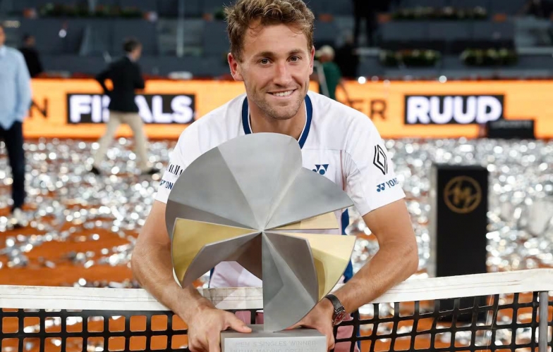 Casper Ruud vô địch Madrid Open 2025