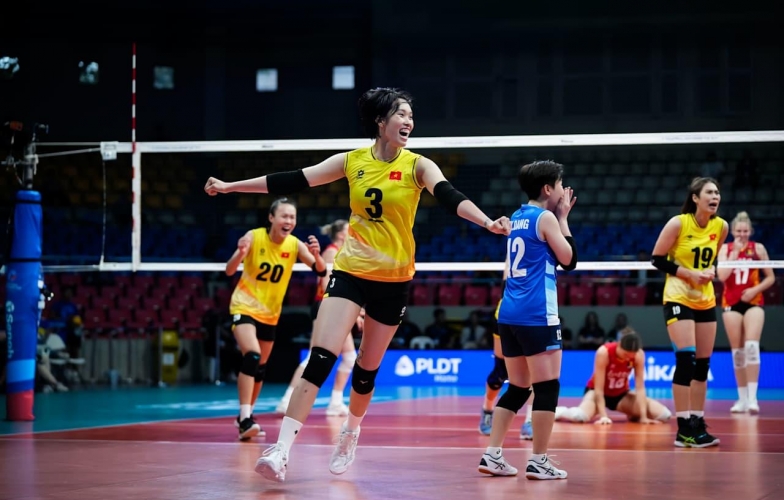 Bóng chuyền nữ Việt Nam rộng cửa vô địch AVC Nations Cup 2025