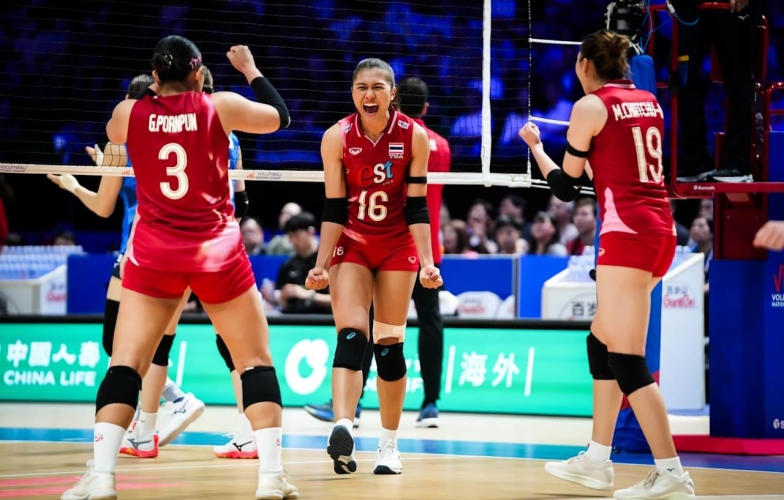 Trực tiếp bóng chuyền nữ Thái Lan vs Ý, 16h00 ngày 19/6