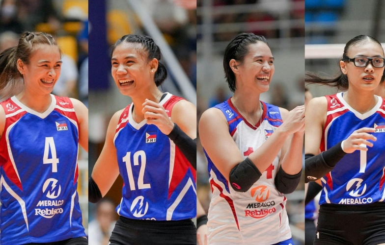 Bóng chuyền nữ Philippines vắng bóng nhiều trụ cột tại VTV Cup 2025