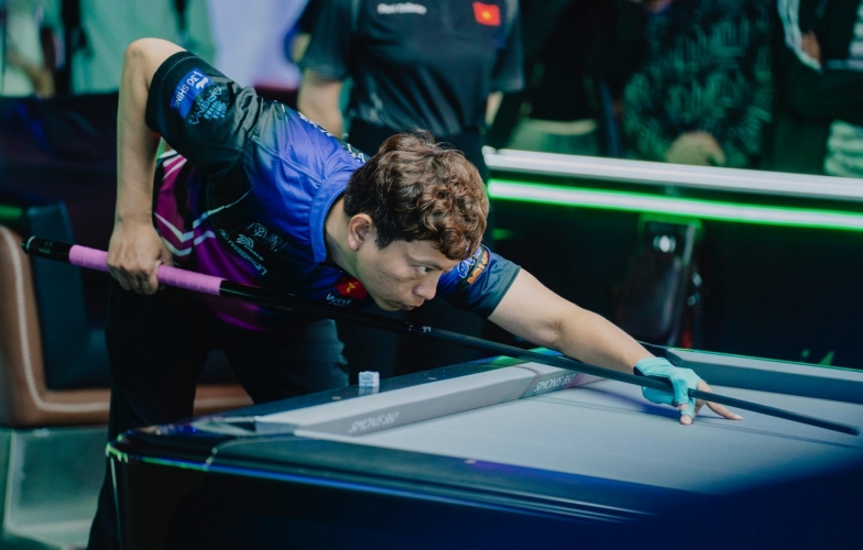 Cơ thủ Việt Nam duy nhất vào vòng 1/8 World Pool Championship
