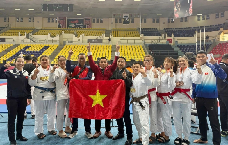 Đội tuyển jujitsu Việt Nam đứng thứ 3 toàn đoàn tại giải vô địch thế giới