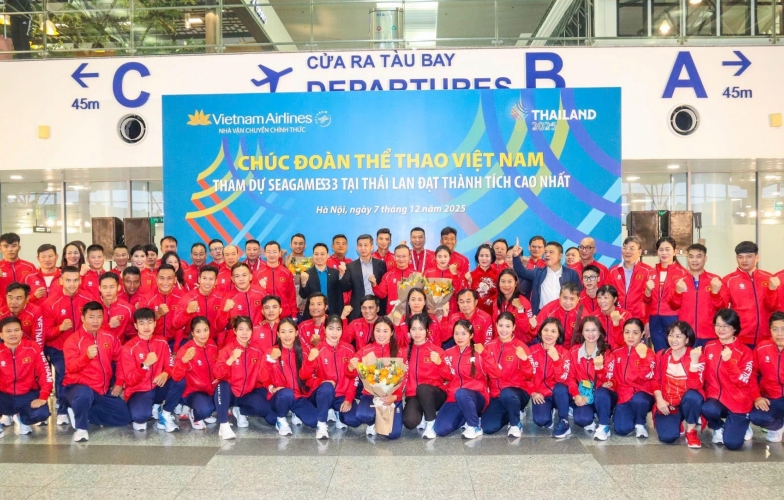 Đoàn thể thao Việt Nam chính thức lên đường dự SEA Games 33