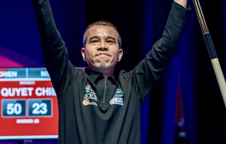 Cơ thủ số một Việt Nam bỏ túi tiền tỷ sau chức vô địch trên đất Pháp