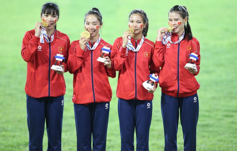 Điền kinh Việt Nam nhận thưởng hơn 1,5 tỉ đồng sau thành công tại SEA Games 33
