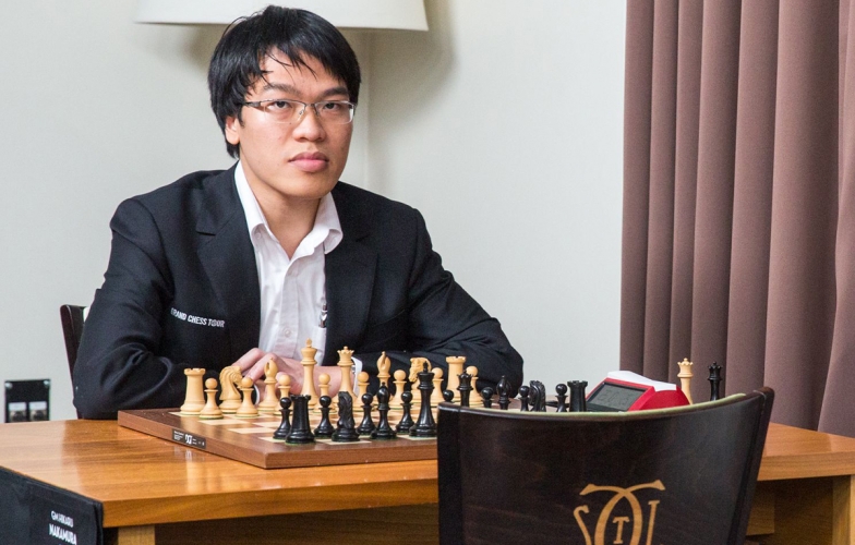 Đinh Lập Nhân rút lui, Lê Quang Liêm được chọn dự siêu giải Grand Chess Tour