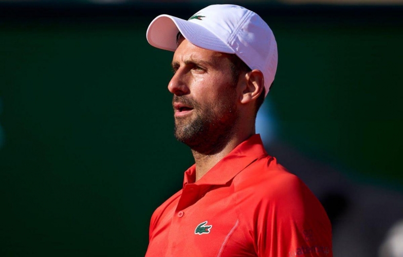 Thất bại ở Monte Carlo 2024, Novak Djokovic bị đàn em vượt mặt