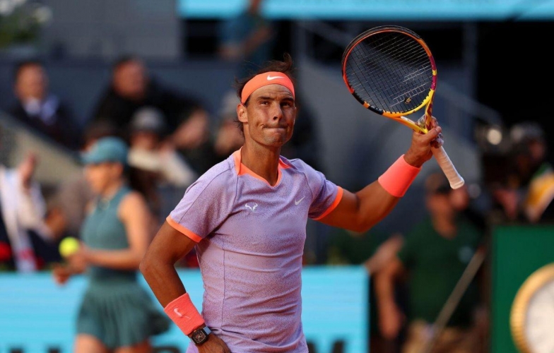 Vùi dập 'ông cháu' kém 21 tuổi ở Madrid Open, Rafael Nadal thừa nhận thẳng thắn một điều