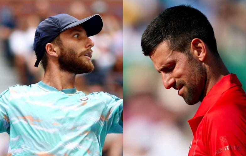 Link xem trực tiếp tennis Novak Djokovic vs Corentin Moutet, 0h00 ngày 11/5