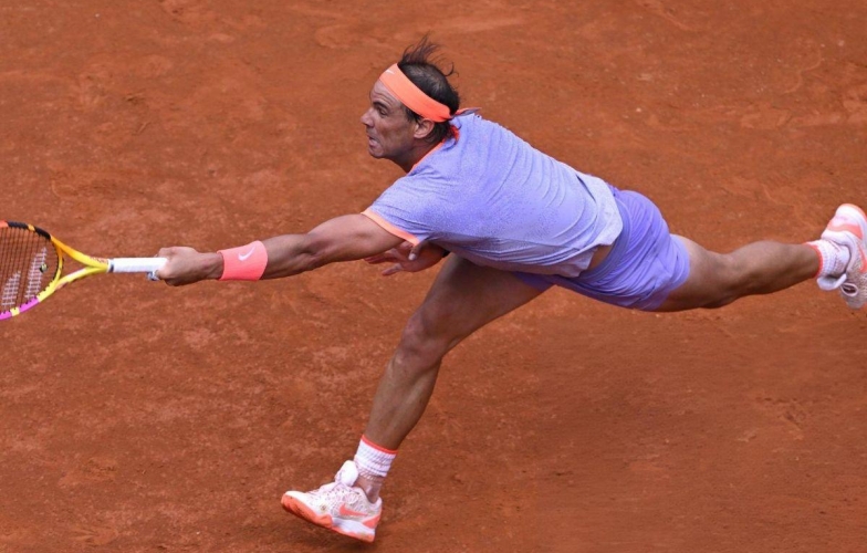 Kết quả tennis 11/5: Rafael Nadal nói lời tạm biệt Rome Masters 2024