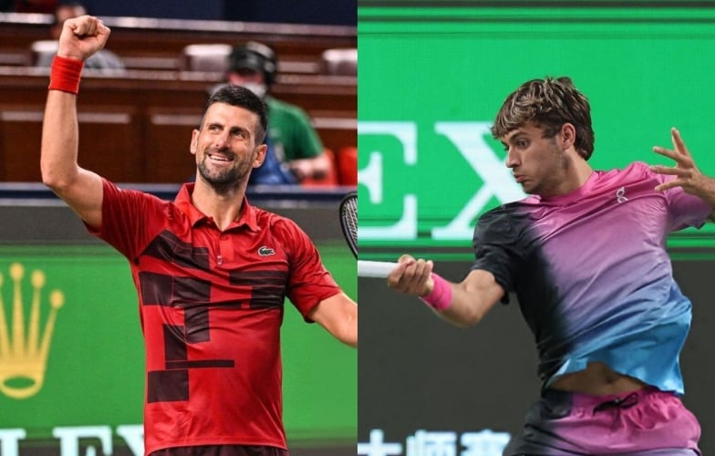 Link xem trực tiếp tennis Novak Djokovic vs Flavio Cobolli, 17h30 hôm nay 8/10