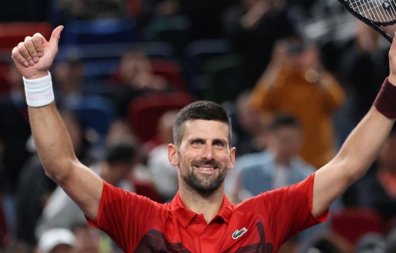 Djokovic gặp thử thách lớn ở Thượng Hải Masters sau chiến thắng chóng vánh