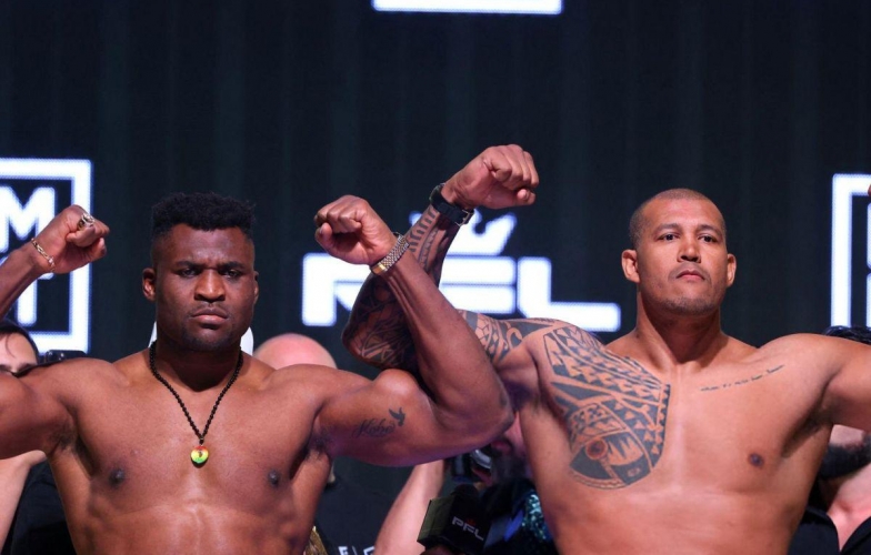 Ngannou 'nhẹ kí' hơn Ferreira trước ngày trở lại sàn MMA