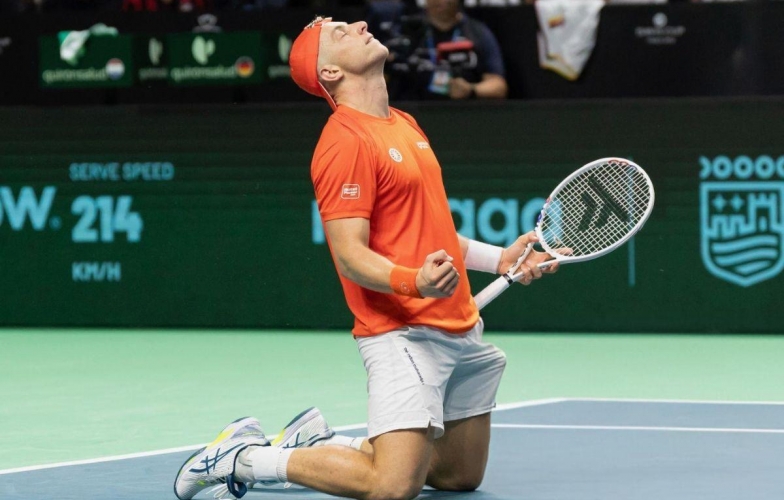 Kết quả tennis 23/11: Xác định đội tuyển lọt chung kết Davis Cup 2024