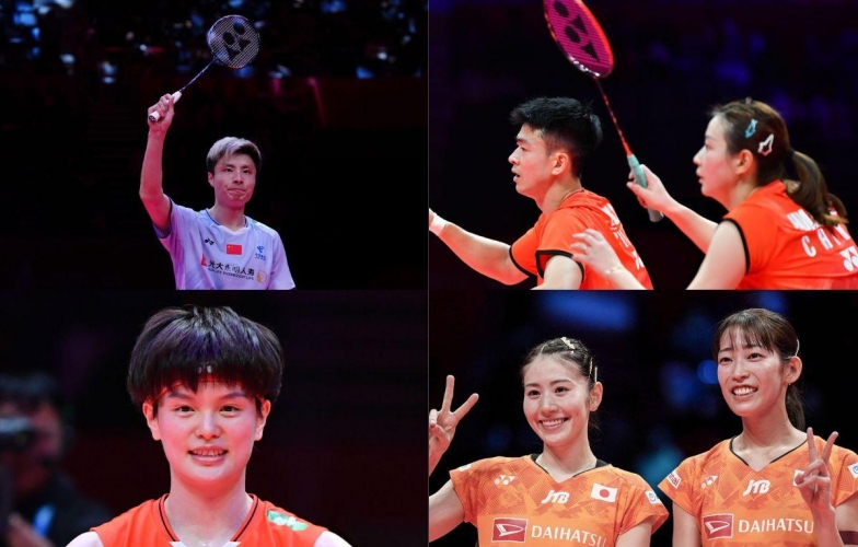 Xác định các tay vợt lọt chung kết BWF World Tour Finals 2024