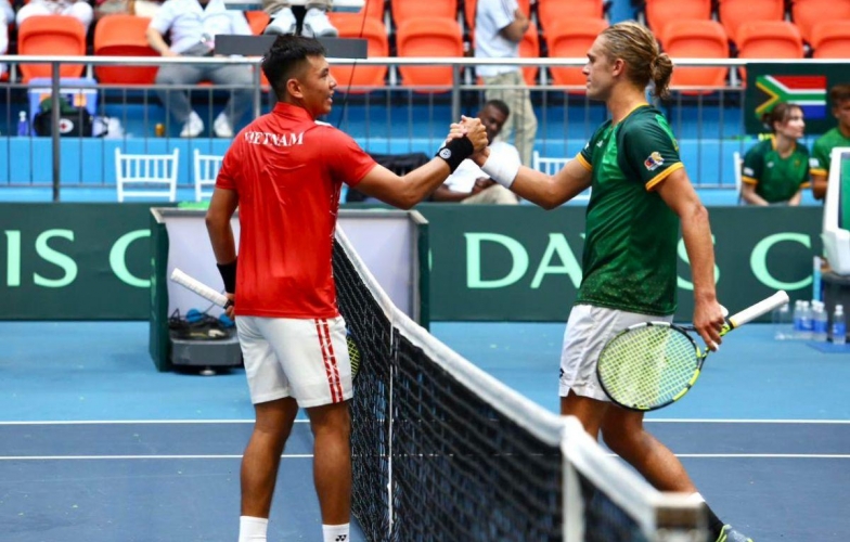 Tennis Việt Nam vắng mặt ở vòng play-off thăng hạng Davis Cup 2025