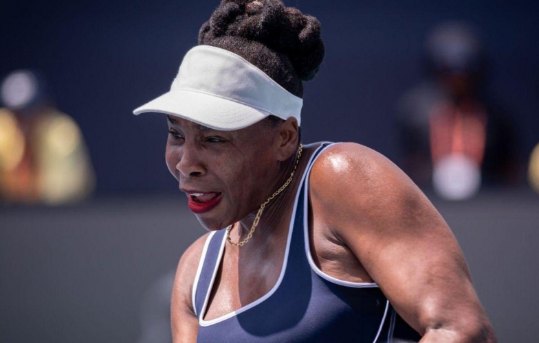 Vượt mức tuổi 'đỉnh cao đời người', huyền thoại Venus Williams vẫn dự Indian Wells