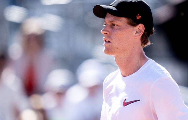 Sinner lọt nhánh đấu đầy thử thách tại Rome Masters 2025