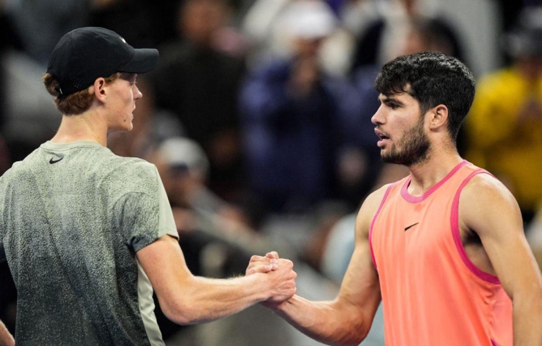 Alcaraz: 'Sinner trở lại là điều tuyệt vời với tennis'