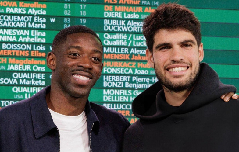 Alcaraz lọt nhánh đấu 'dễ thở' ở Roland Garros 2025