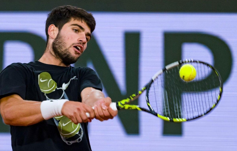 Lịch thi đấu tennis 26/5: Alcaraz ra quân ở Roland Garros 2025