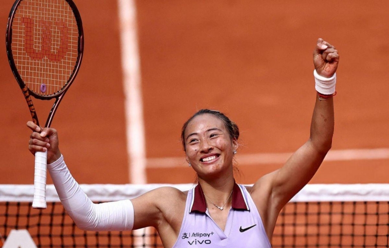 Niềm tự hào tennis châu Á lọt tứ kết Roland Garros 2025