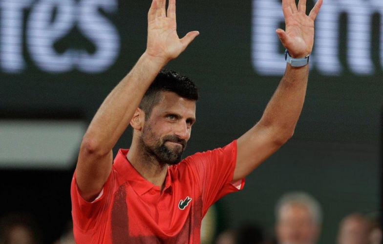 Lịch thi đấu tennis 2/6: Djokovic, Sinner ra sân