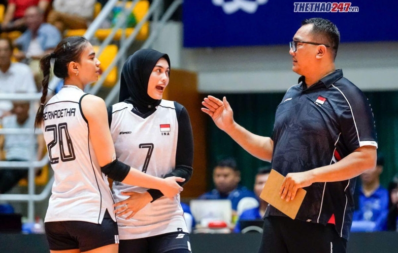 Trực tiếp bóng chuyền nữ Indonesia vs Mông Cổ, 17h30 hôm nay 11/6