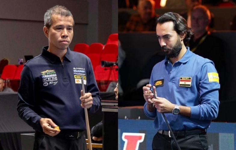 Link xem trực tiếp billiards Trần Quyết Chiến vs Sameh Sidhom, 17h00 hôm nay 15/6