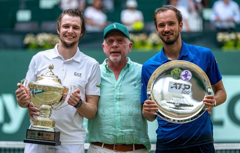Hiện tượng Bublik đăng quang Halle Open, được làm hạt giống ở Wimbledon 2025