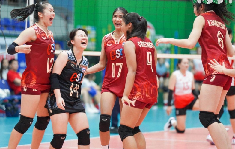 Đội U21 bóng chuyền nữ Thái Lan chốt quân dự VTV Cup 2025