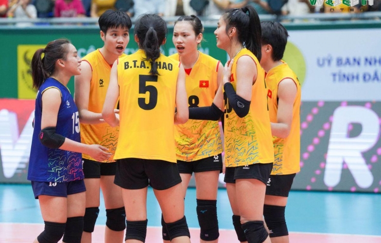 Trực tiếp bóng chuyền nữ U21 Việt Nam vs Đài Bắc Trung Hoa, 13h30 hôm nay 28/6