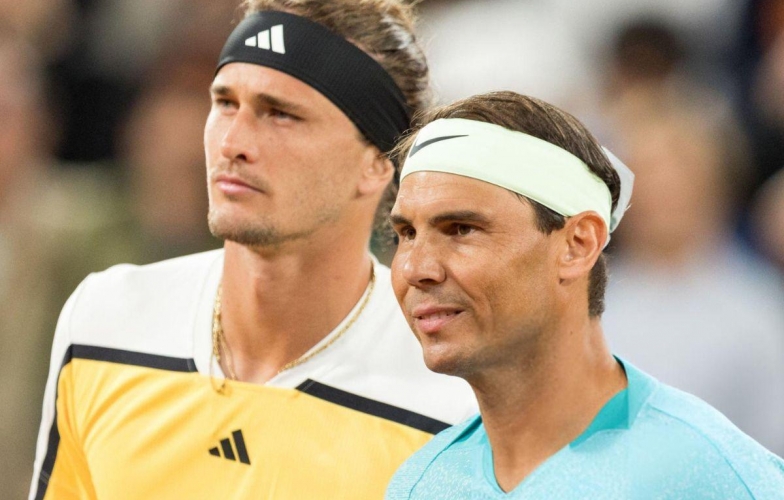 Huyền thoại tennis nói lời gan ruột về màn kết hợp giữa Zverev và Nadal