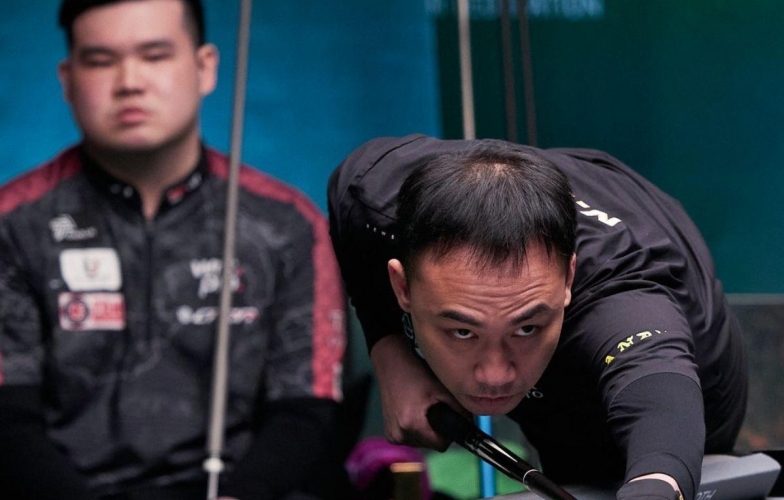 Hai cơ thủ Việt Nam rơi xuống nhánh thua World Pool Championship 2025