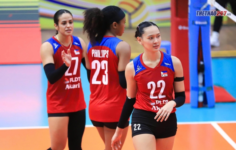 Bóng chuyền nữ Philippines chốt danh sách dự chặng 1 SEA V.League 2025