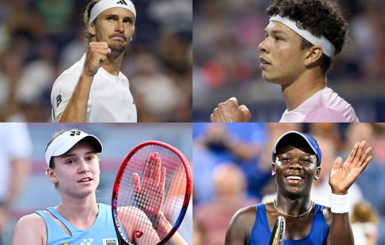 Xác định cặp trận bán kết Rogers Cup 2025