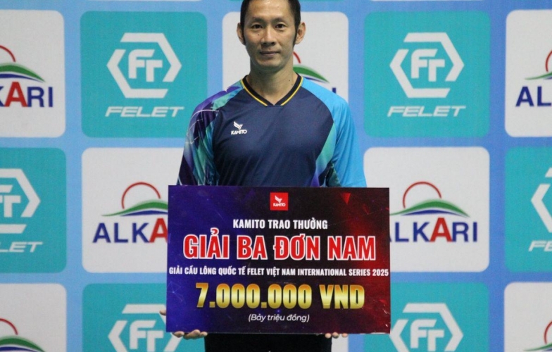 Nguyễn Tiến Minh cầm vợt thi đấu ở tuổi 42, NHM quốc tế chỉ biết trầm trồ thán phục