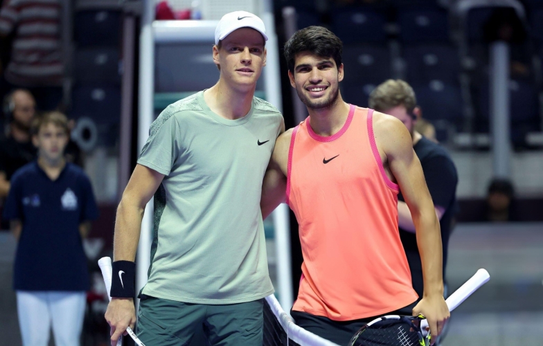 Sinner vượt mặt Alcaraz ở thống kê then chốt của mùa giải