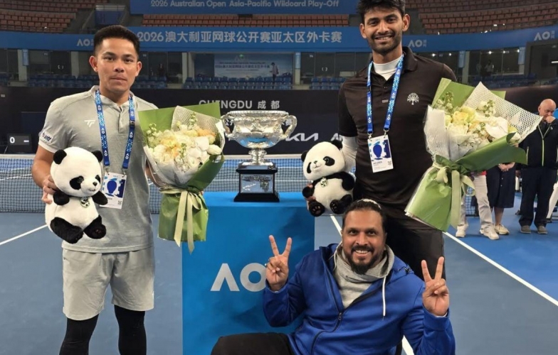 Tennis Thái Lan năm thứ 2 liên tiếp có tay vợt dự Grand Slam